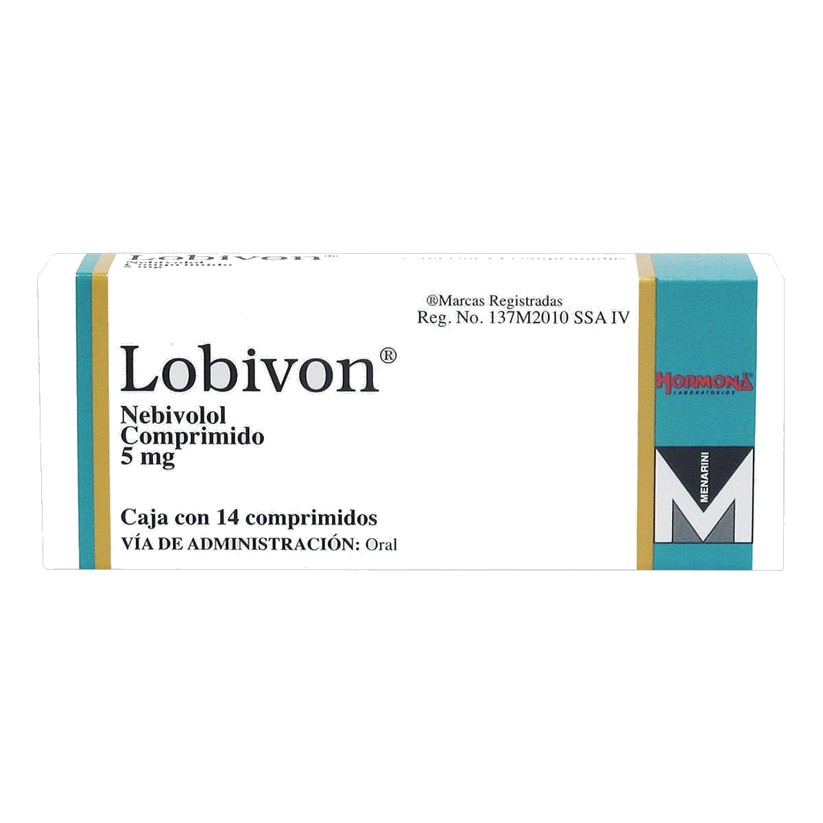 Lobivon 5 Mg 14 Comprimidos
