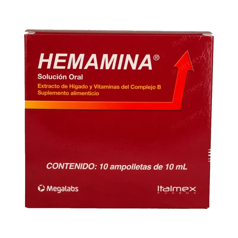 HEMAMINA AD ORAL AMP10X10ML