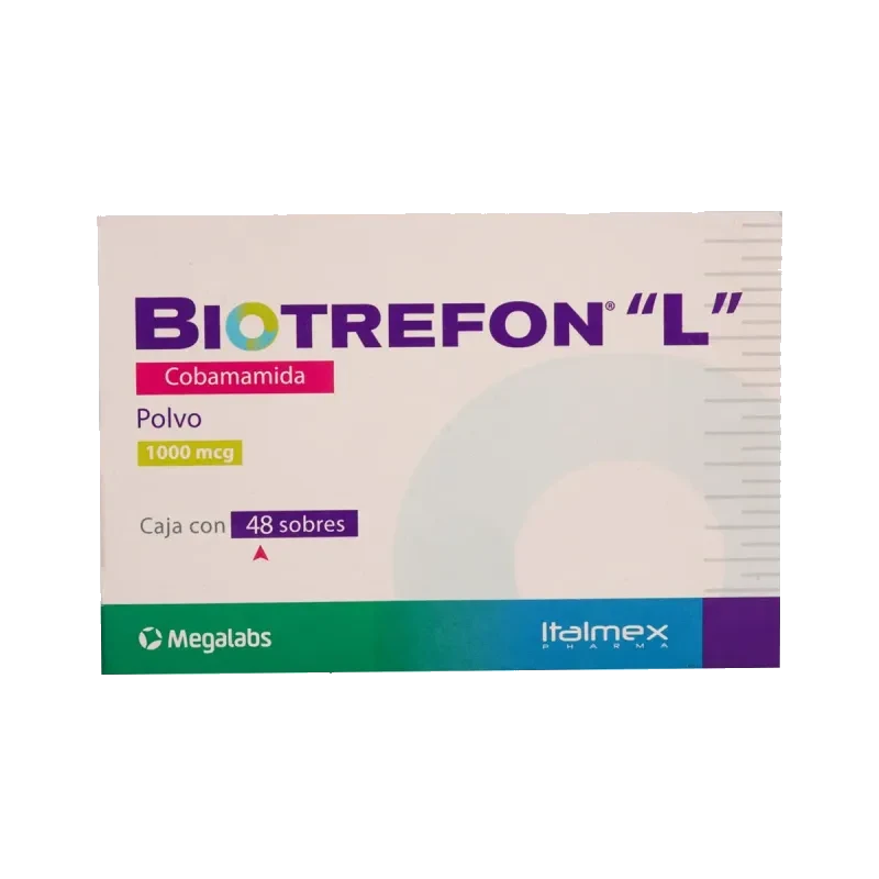 BIOTREFON L 1000MCG PVO 48 SB