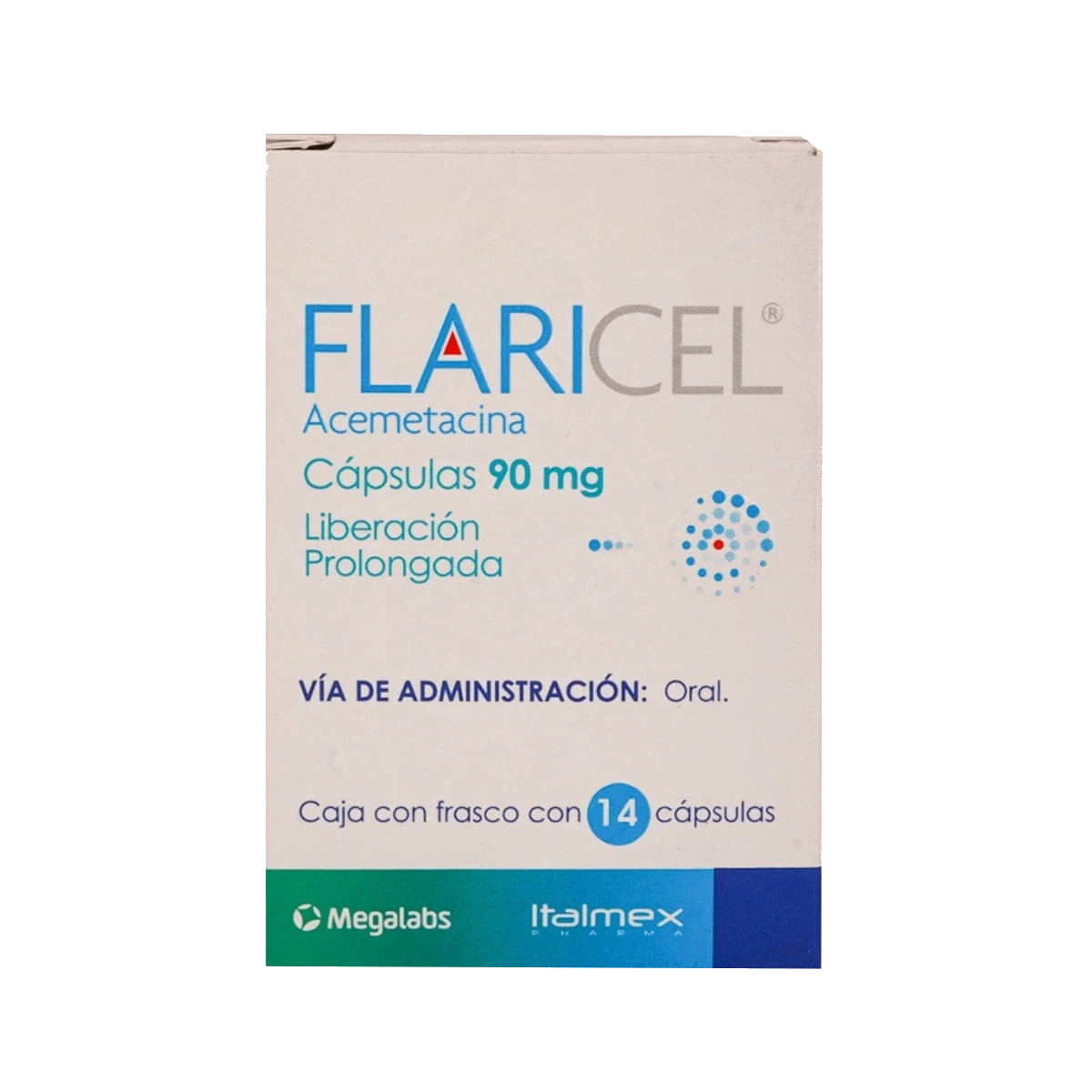 Flaricel 90 Mg 14 Cápsulas