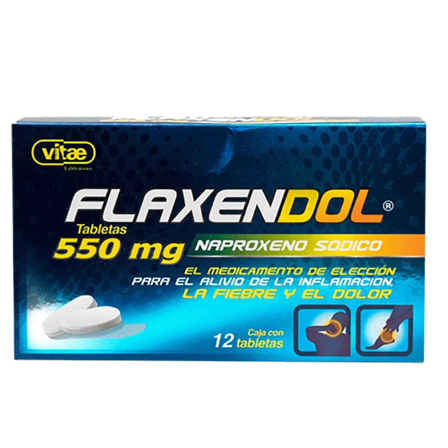 FLAXENDOL(NAPROXENO SODICO 550MG)12TABS