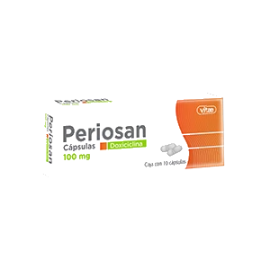 PERIOSAN (DOXICICLINA 100MG) 10CAPS