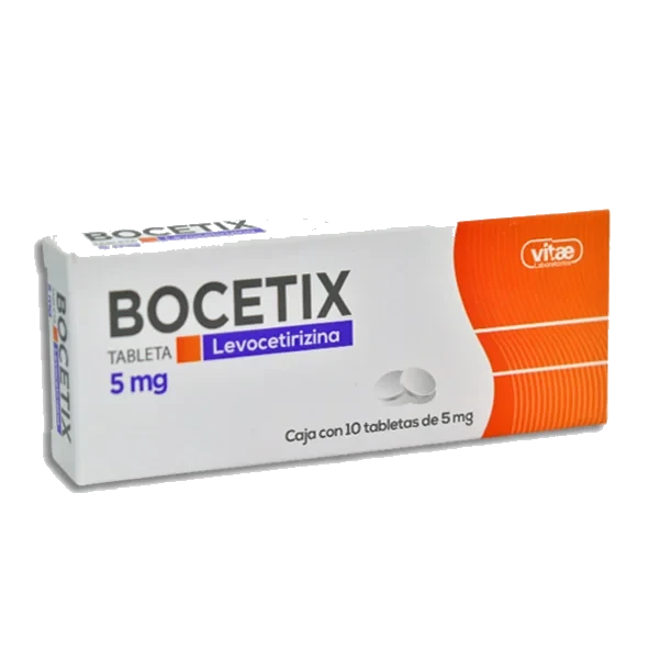 BOCETIX (LEVOCETIRIZINA 5MG) 10TABS