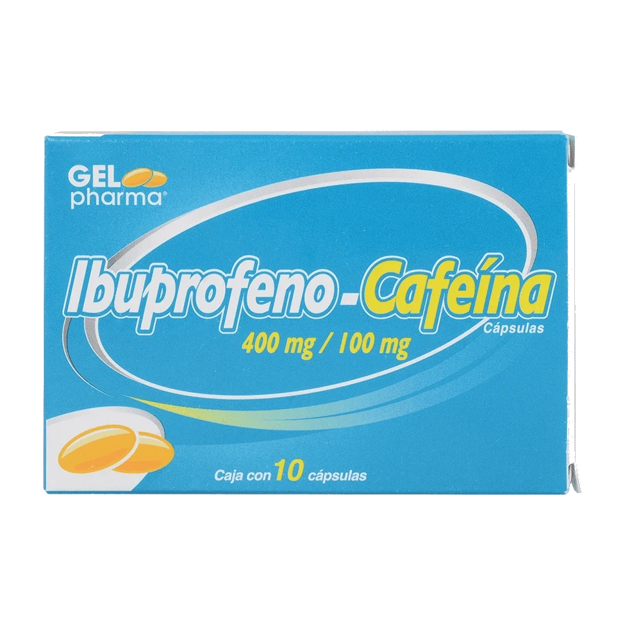 IBUPROFENO/CAFEINA 400MG/100MG 10CAPS