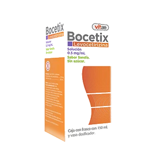 BOCETIX(LEVOCETIRIZINA 0.5mg/ml)150MLSOL