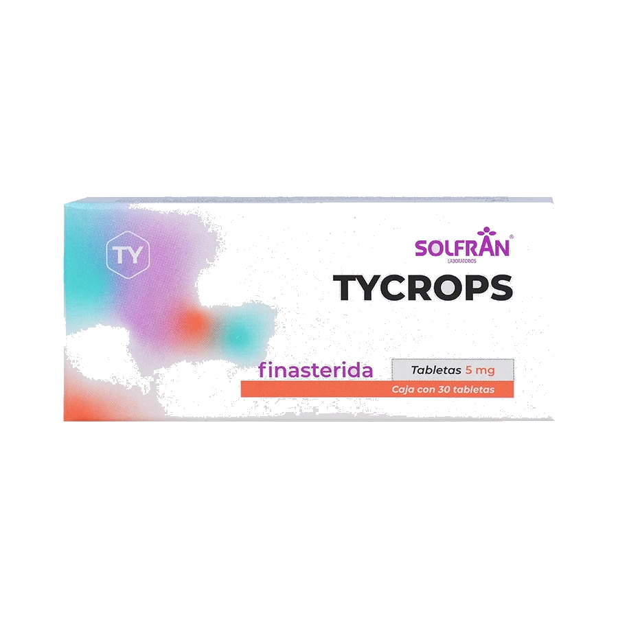 TYCROPS FINASTERIDA 5MG 30 TAB