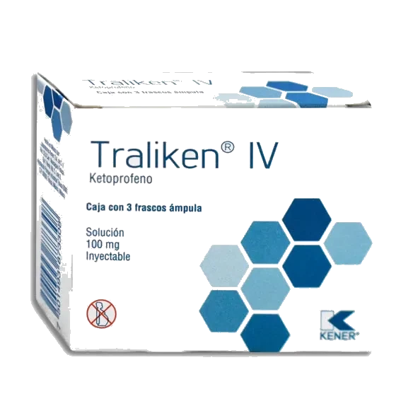 TRALIKEN IV 3 FA 100 MG
