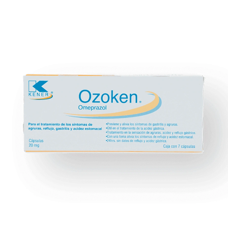OMEPRAZOL 20 MG 7 CAPS  KEN LGEN