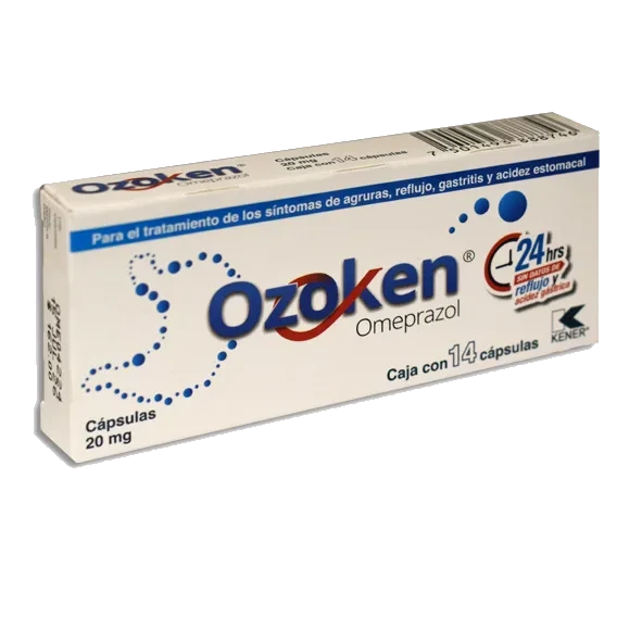 OZOKEN 14 CAPS 20 MG