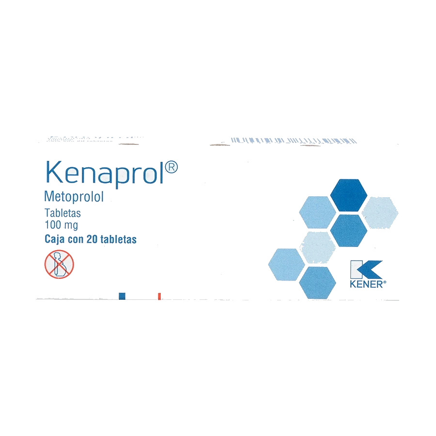 METOPROLOL 100MG (KENAPROL) 20TABS