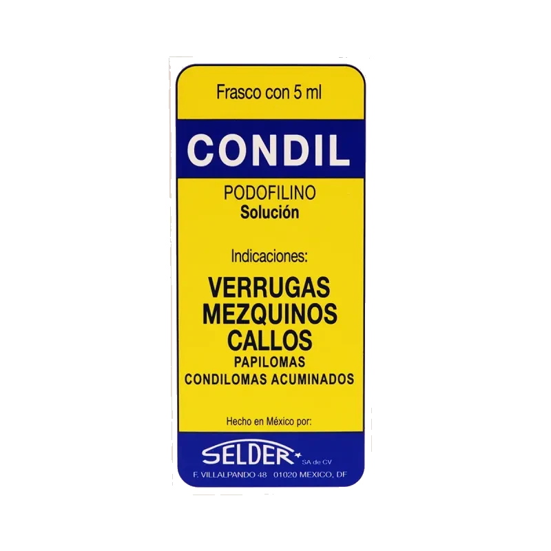 CONDIL 250 MG 5 ML SOL