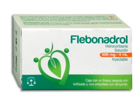 FLEBONADROL (HIDROCORTISONA) 1FCO SOL