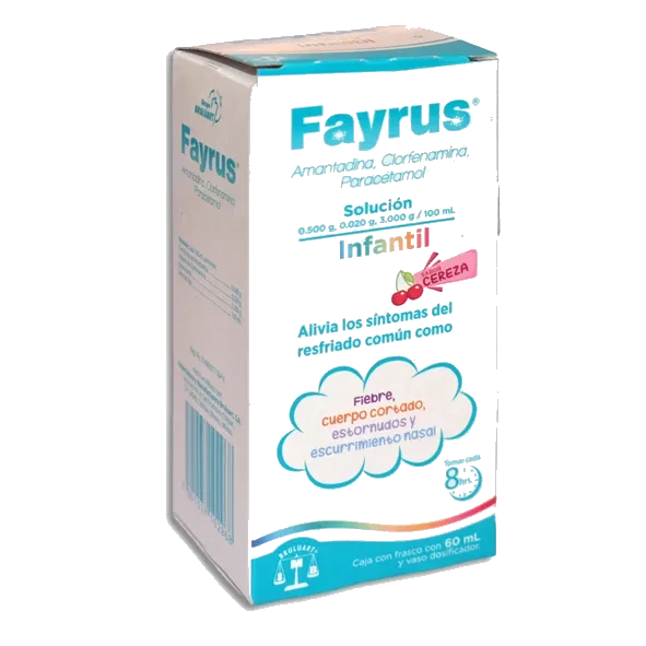 FAYRUS (AMANT/CLORFEN/PARACET) 60ML SOL