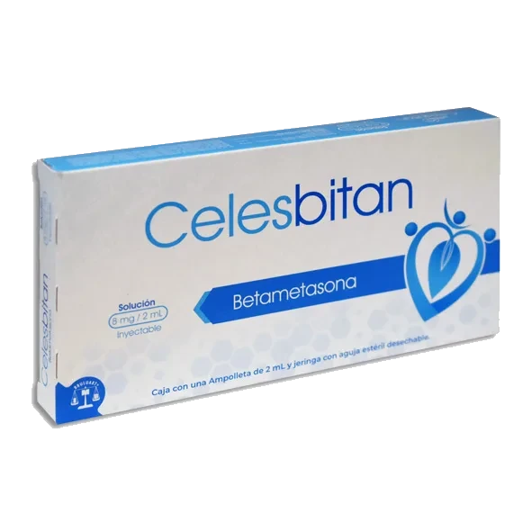 CELESBITAN(BETAMETASONA 8MG/2ML)1AMP SOL