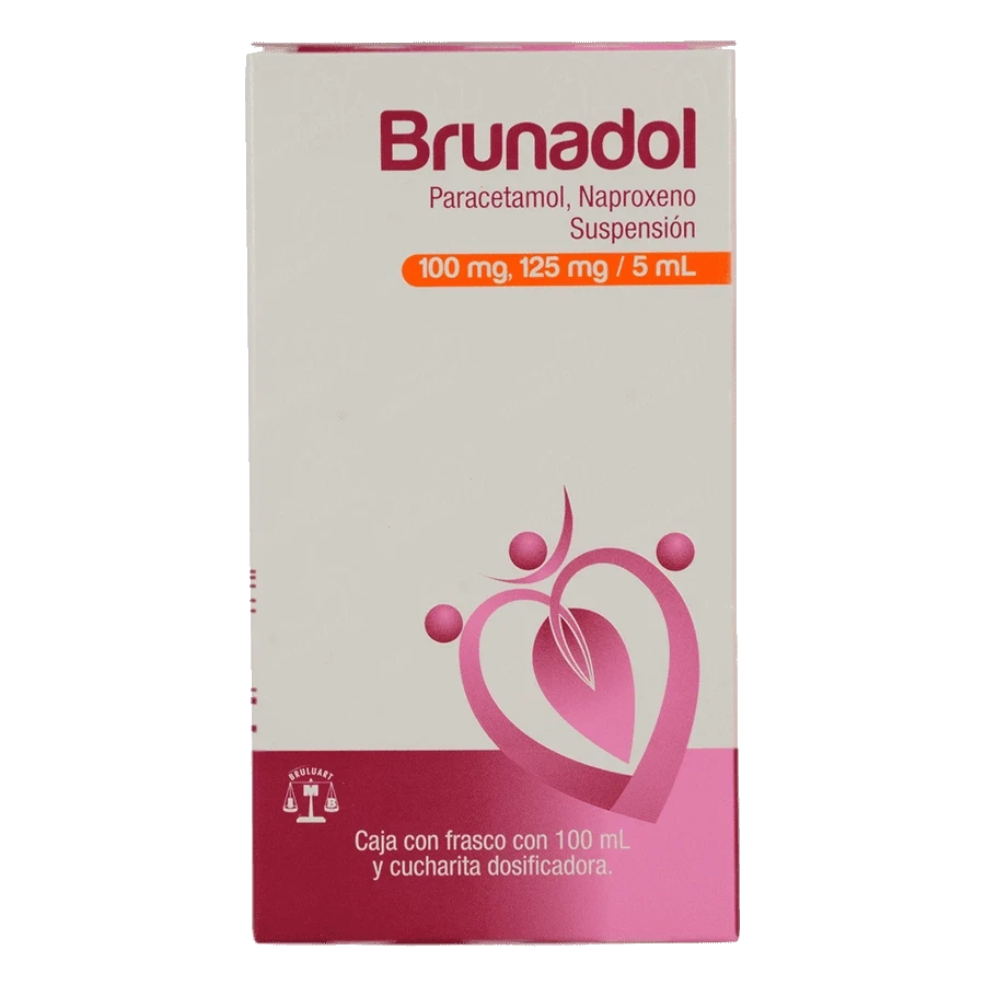 BRUNADOL (NAPROXENO/PARACETA) 100ML SUSP