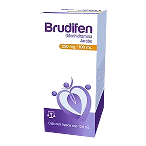 BRUDIFEN(DIFENHIDRAMINA 250MG)120ML JBE