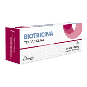 BIOTRICINA (TETRACICLINA 250MG) 10TABS
