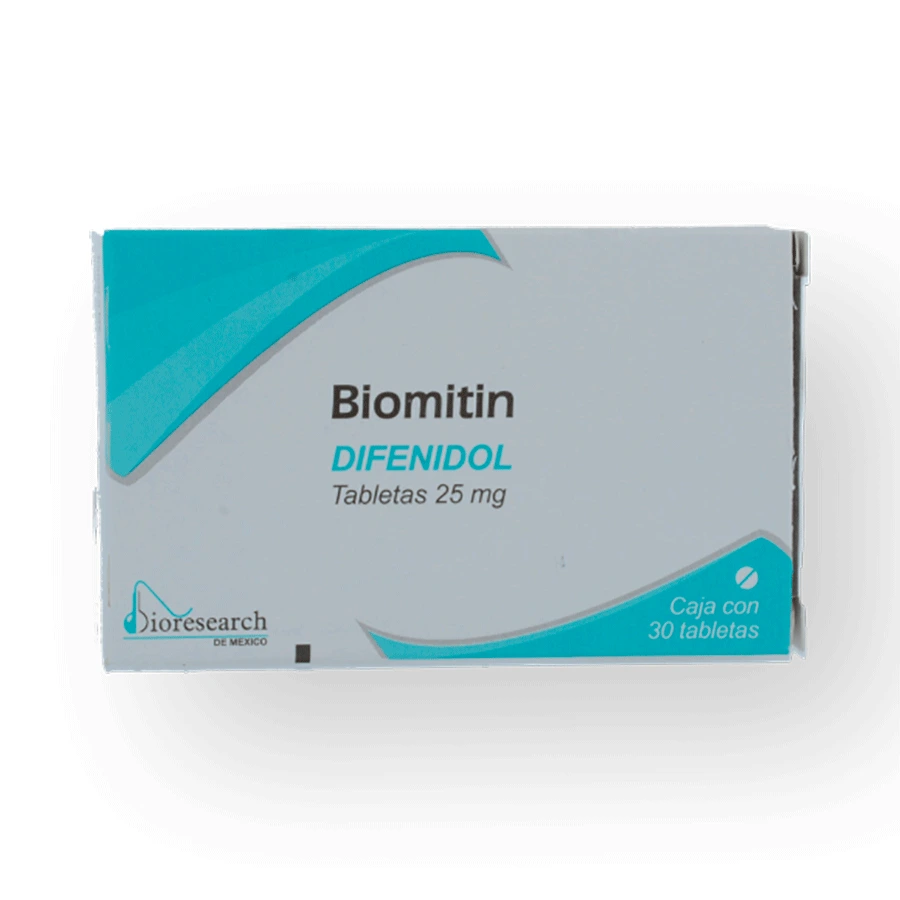 BIOMITIN (DIFENIDOL 25MG) 30TABS