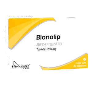 BIONOLIP (BEZAFIBRATO 200MG ) 30TABS
