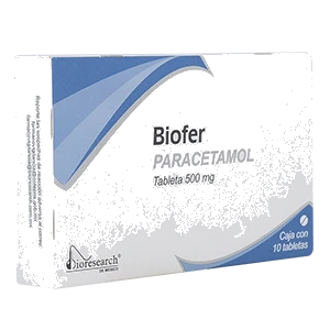 PARACETAMOL 500 MG 10 TAB   LGEN