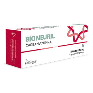 BIONEURIL (CARBAMAZEPINA 200MG) 20TABS