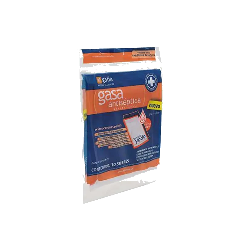 GASA ANTISEPTICA GALIA 24x20 TIPOIV 10PZ