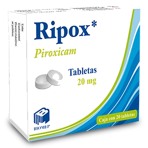 RIPOX (PIROXICAM 20MG) 20TABS