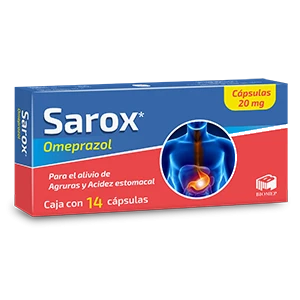 SAROX 14 CAPS 20 MG