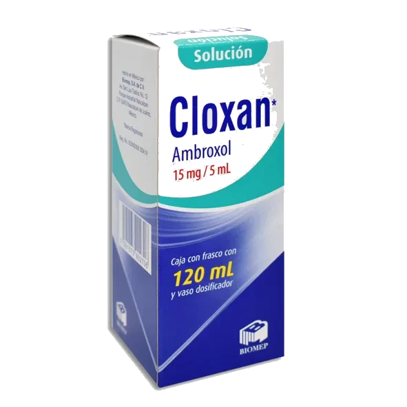 CLOXAN (AMBROXOL 15MG/5ML) 120ML SOL