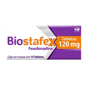 BIOSTAFEX (FEXOFENADINA 120MG) 10TABS