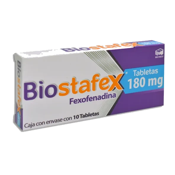 BIOSTAFEX (FEXOFENADINA 180MG) 10TABS