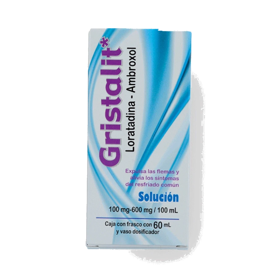 GRISTALIT (LORATADINA/AMBROXOL)60ML SOL