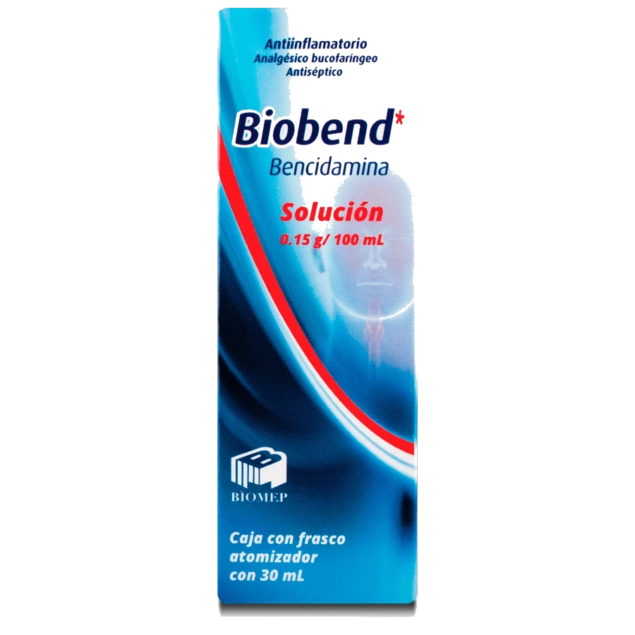 BIOBEND (BENCIDAMINA150MG/100ML)30ML SOL