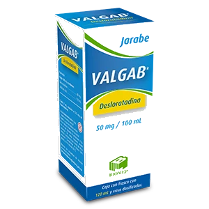 VALGAB(DESLORATADINA50MG/100ML)120ML JBE