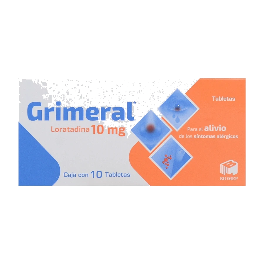 GRIMERAL (LORATADINA 10MG) 10TABS