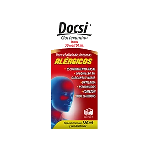 DOCSI(CLORFENAMINA 50MG/100ML)120ML JBE