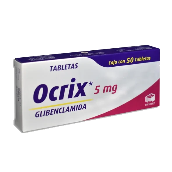 OCRIX (GLIBENCLAMIDA 5MG) 50TABS