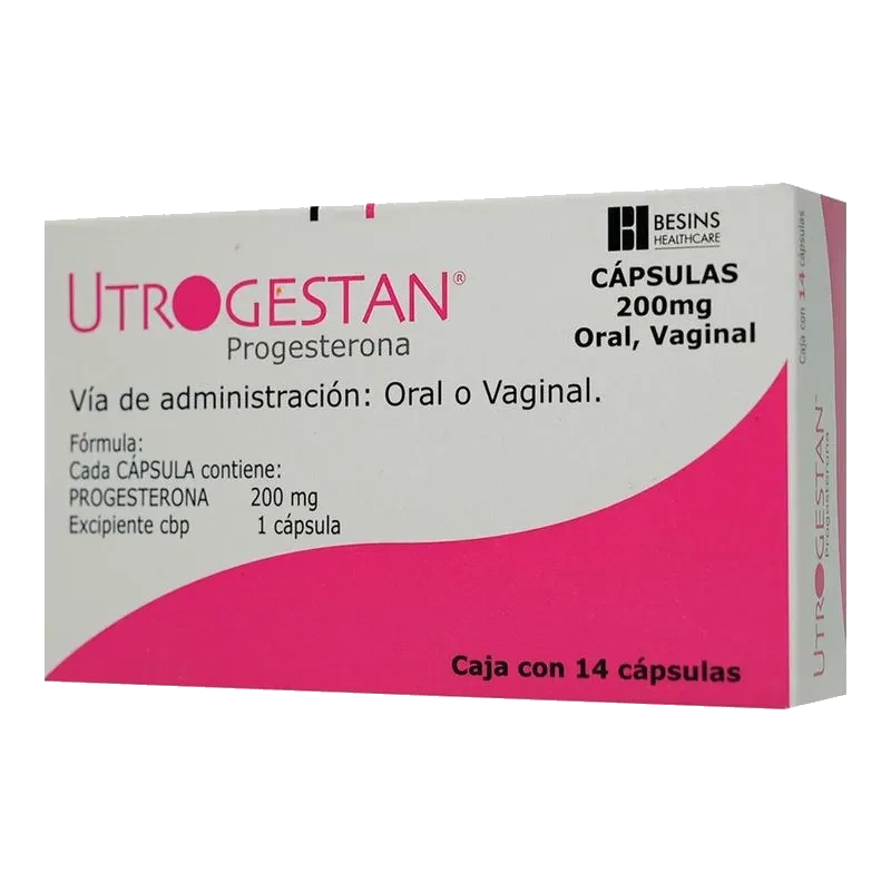 Utrogestan 200 Mg 14 Cápsulas