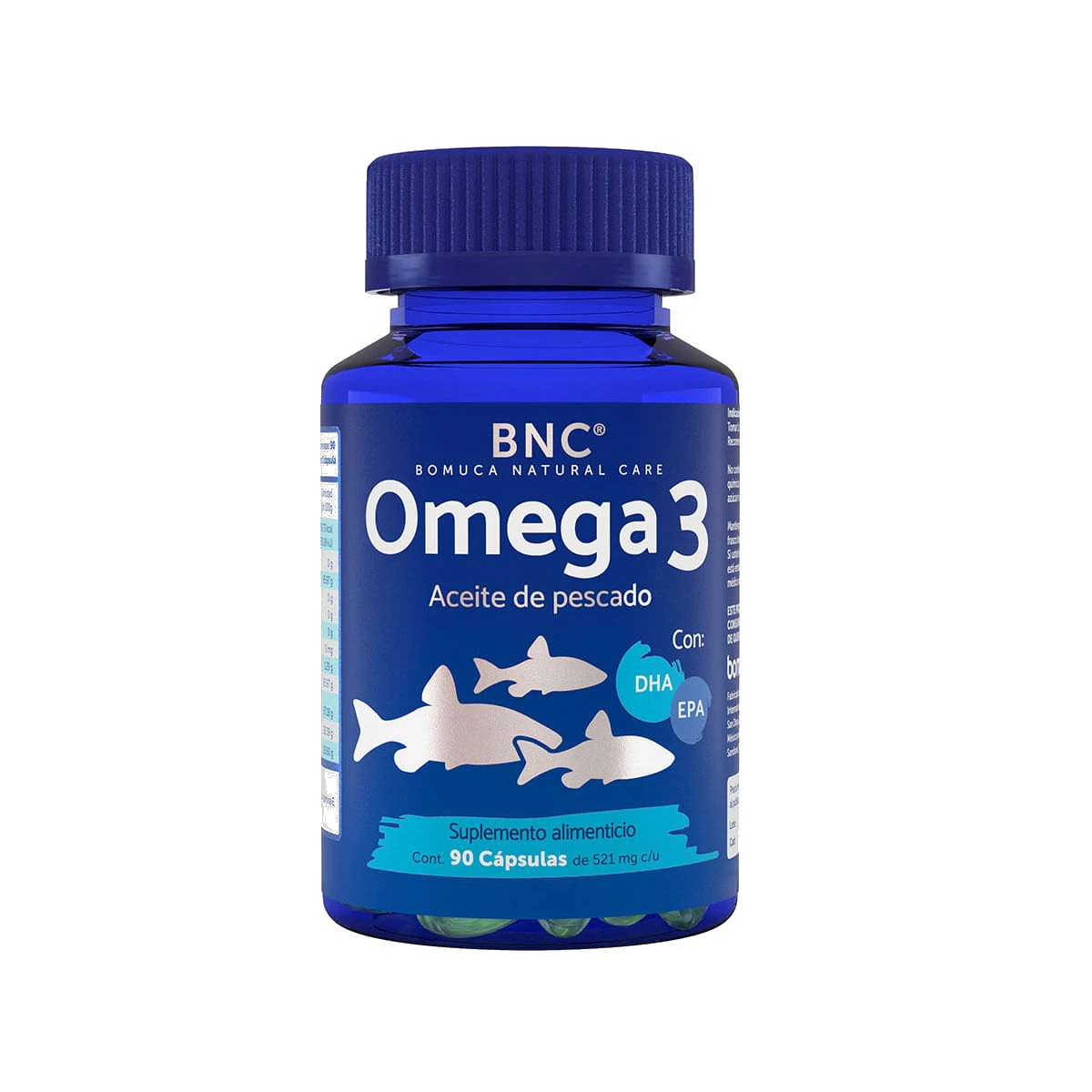 BNC Omega3 Aceite De Pescado Frasco Con 90 Cápsulas
