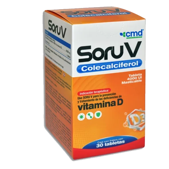SORU V (COLECALCIFEROL 4000 UI) 30TABS