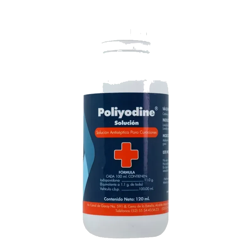 Poliyodine 11 G/100 Ml Solución 120 Ml