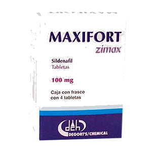 Maxifort Zimax 100 Mg 4 Tabletas Genérico Degorts