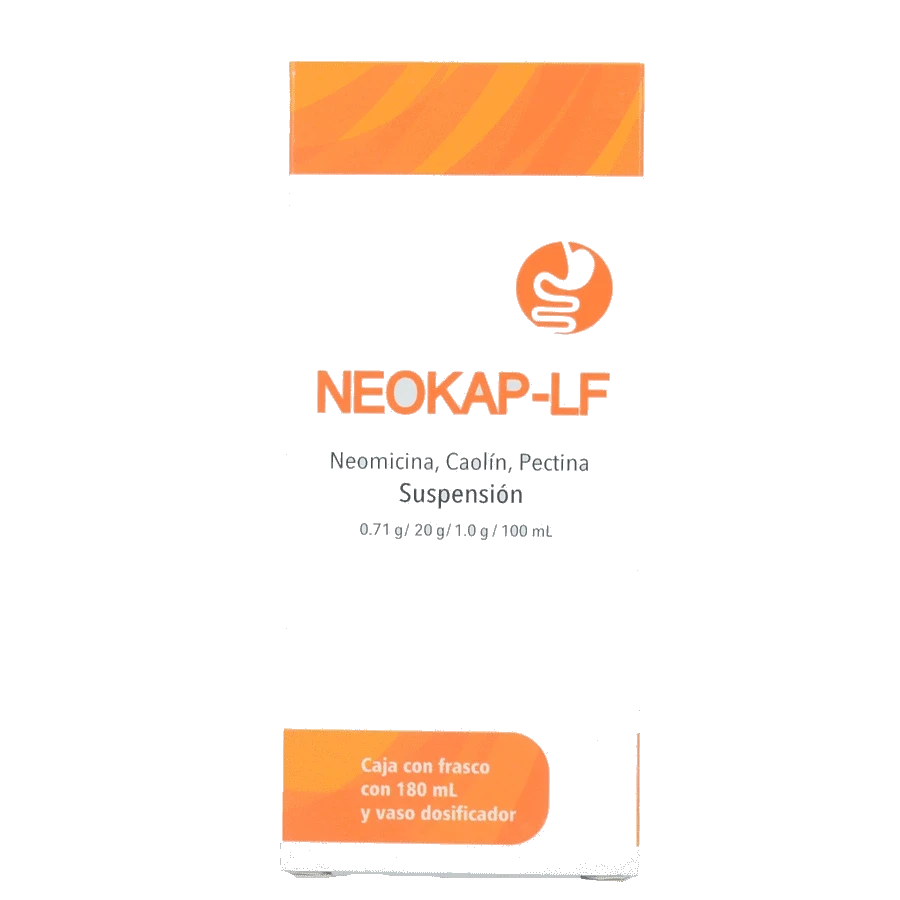NEOKAP-LF (NEOMICI/CAOL/PECT) 180ML SUSP