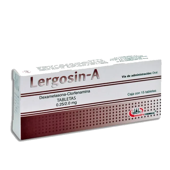 LERGOSIN-A 15 TAB 2/0.25 MG