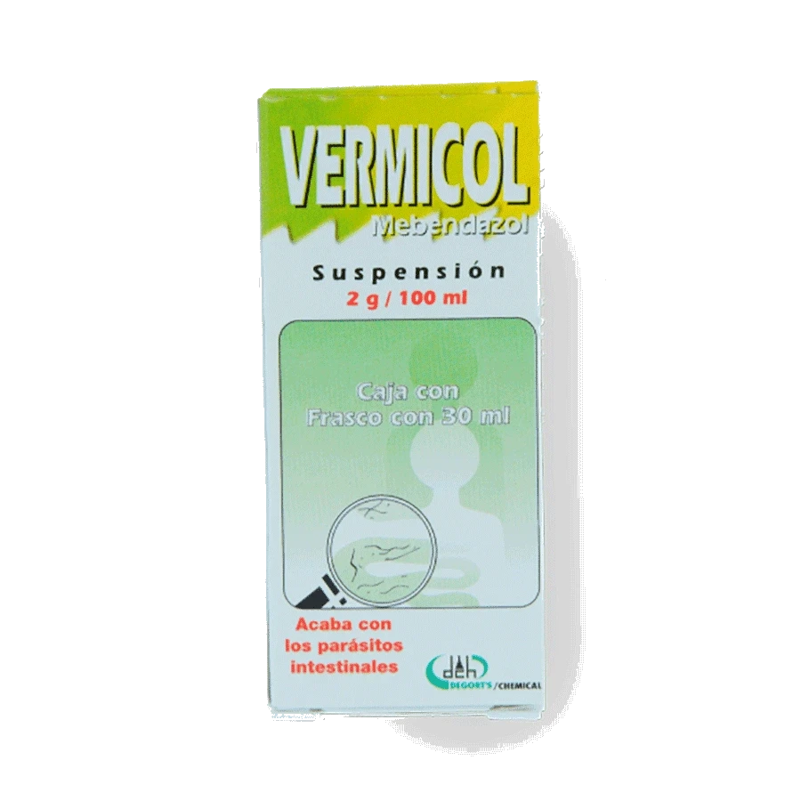 VERMICOL (MEBENDAZOL 2G/100ML) 30ML SUSP