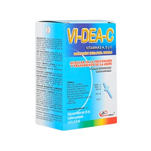 VIDEA C (VITAMINAS ACD2)25ML SOL