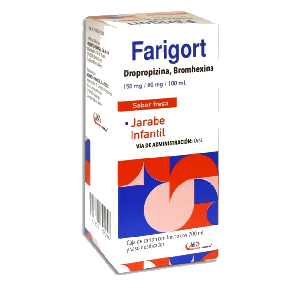 FARIGORT INF 1 JBE 150/80MG/100/200 ML