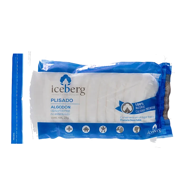 ALGODON ICEBERG PLISADO 25 G     N