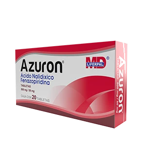 AZURON (ACIDO NALIDIXI/FENAZOPIR) 20TABS