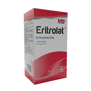 ERITROLAT(ERITROMICINA125MG/5ML)60MLSUSP